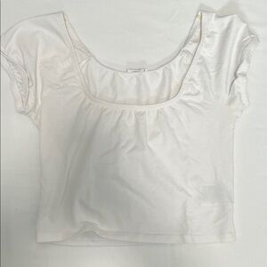 Cotton On White Scoop Neck Blouse